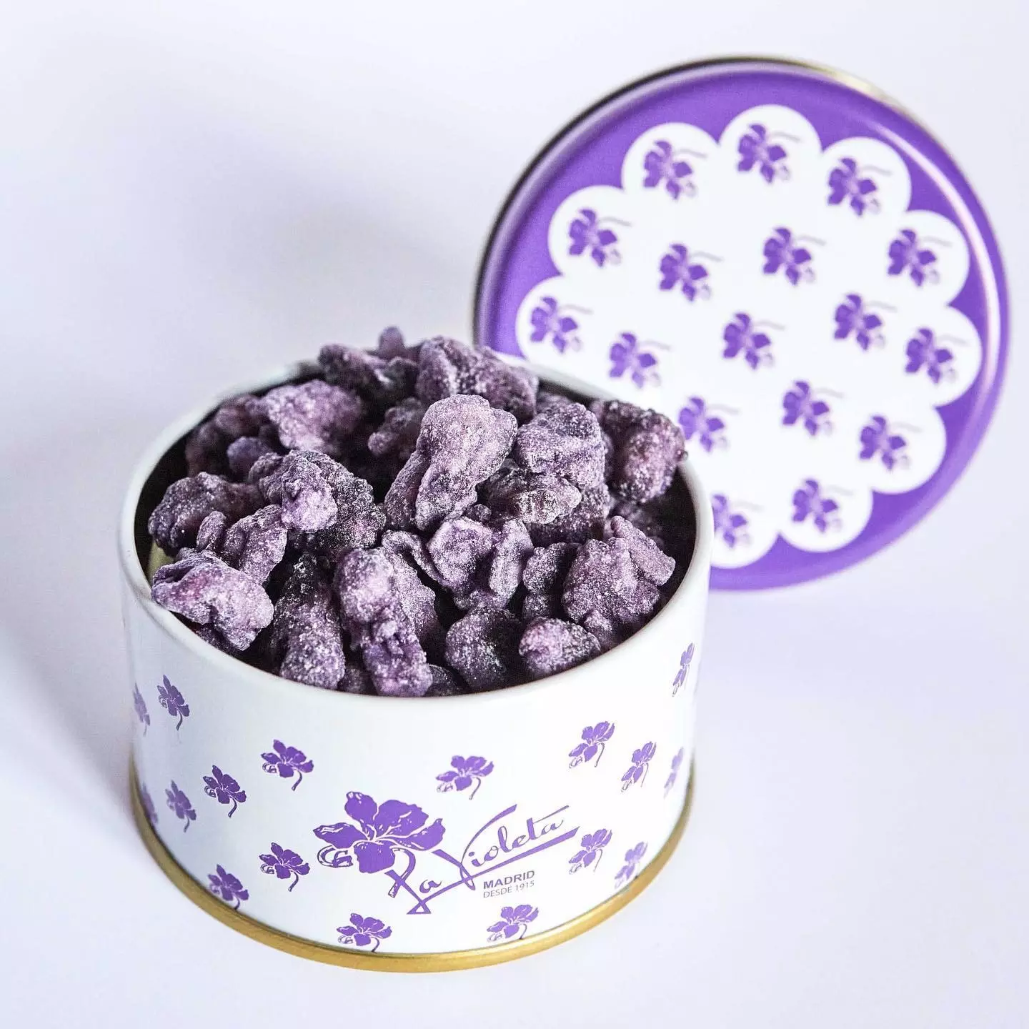 Violette snoepjes