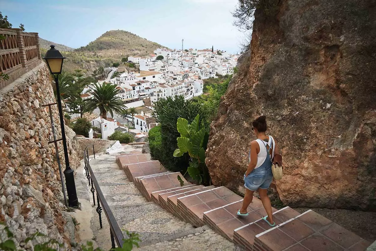 Een kleine Malaga Frigiliana UN