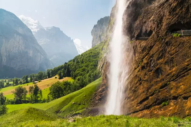 Lauterbrunnen-dalens vandfald