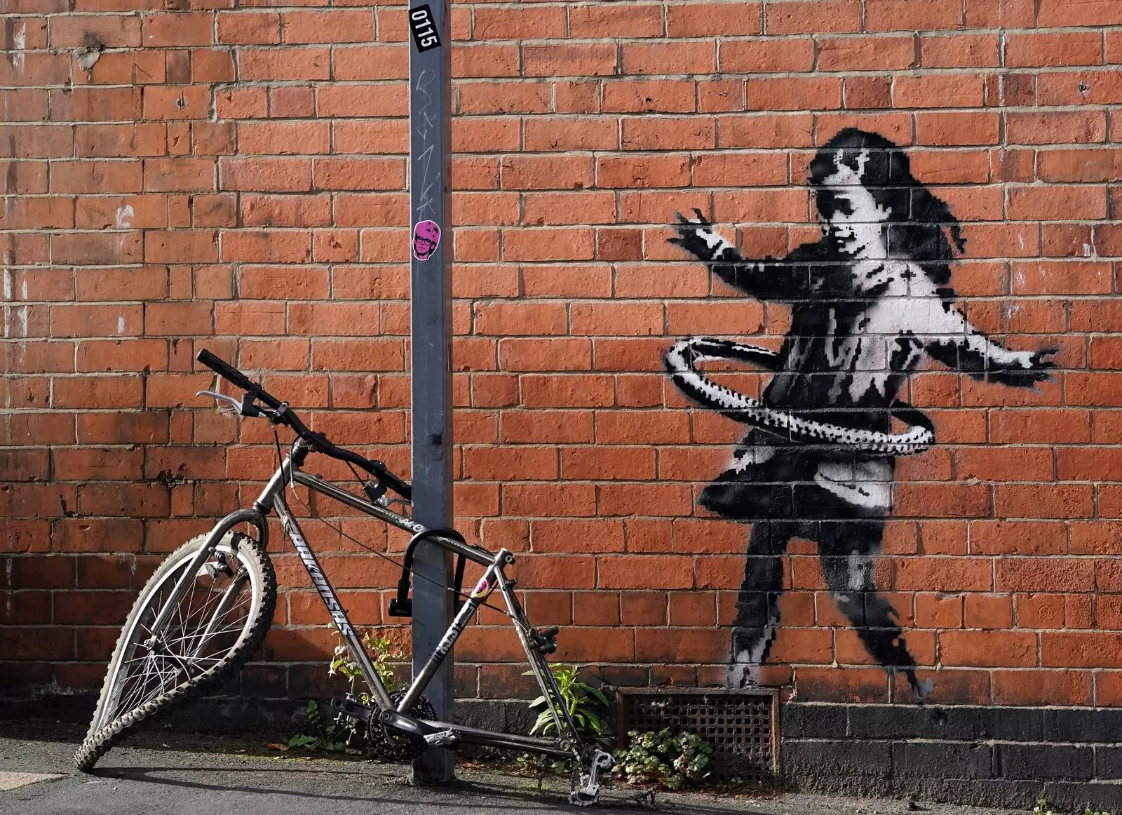 Banksy dukker op igen i Nottingham.