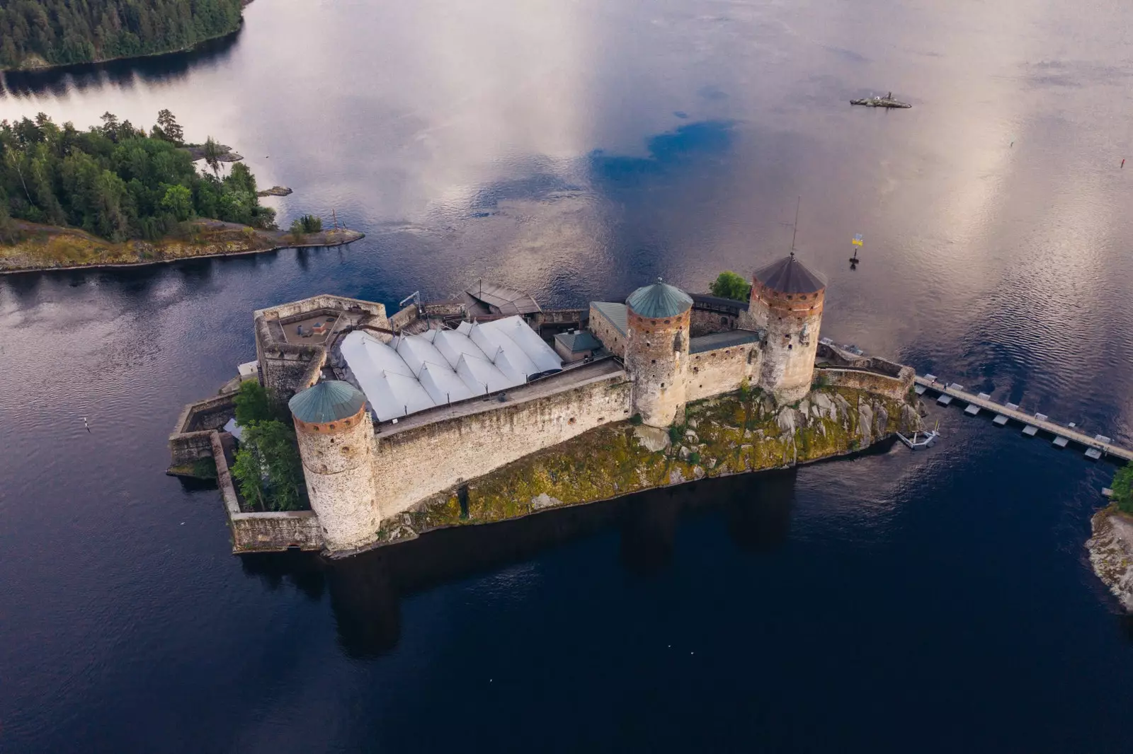 Olavinlinna-kasteel.