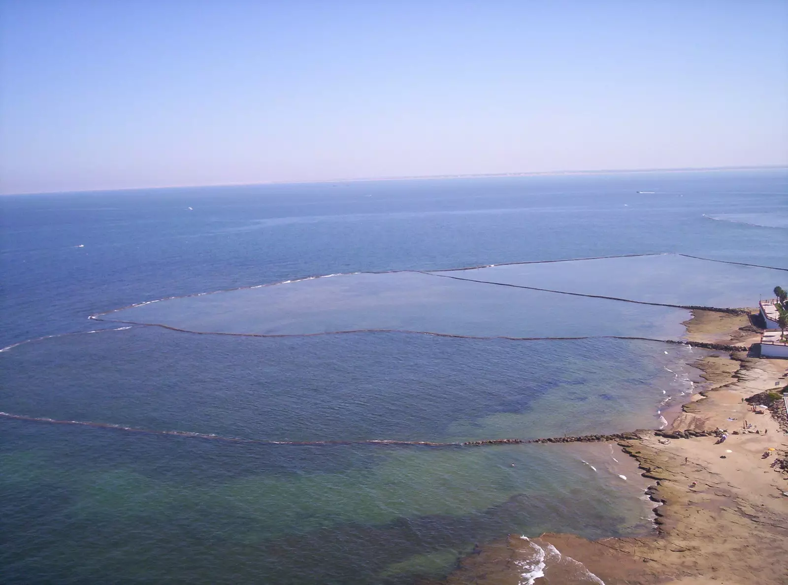 Recinti per la pesca a Chipiona