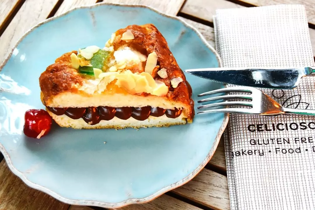 Torta senza glutine al Celicioso, il panificio dove il glutine non è il benvenuto.