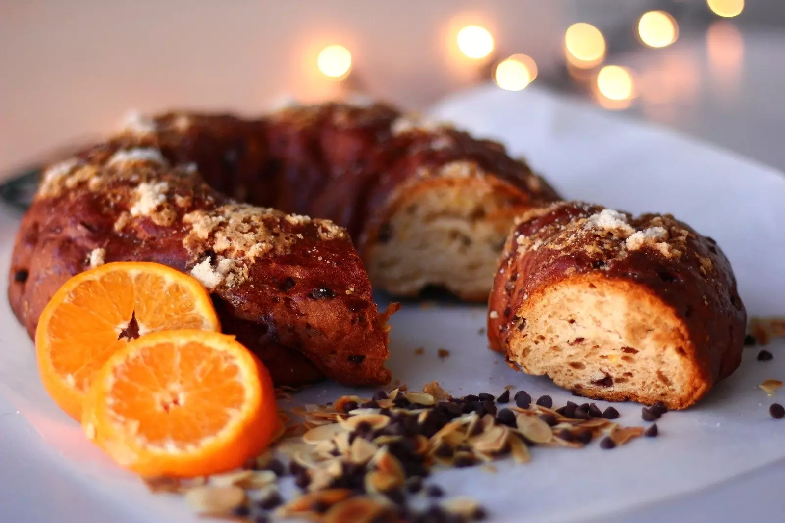 Kek coklat dan oren bebas gluten dan bebas laktosa daripada Leon The Baker