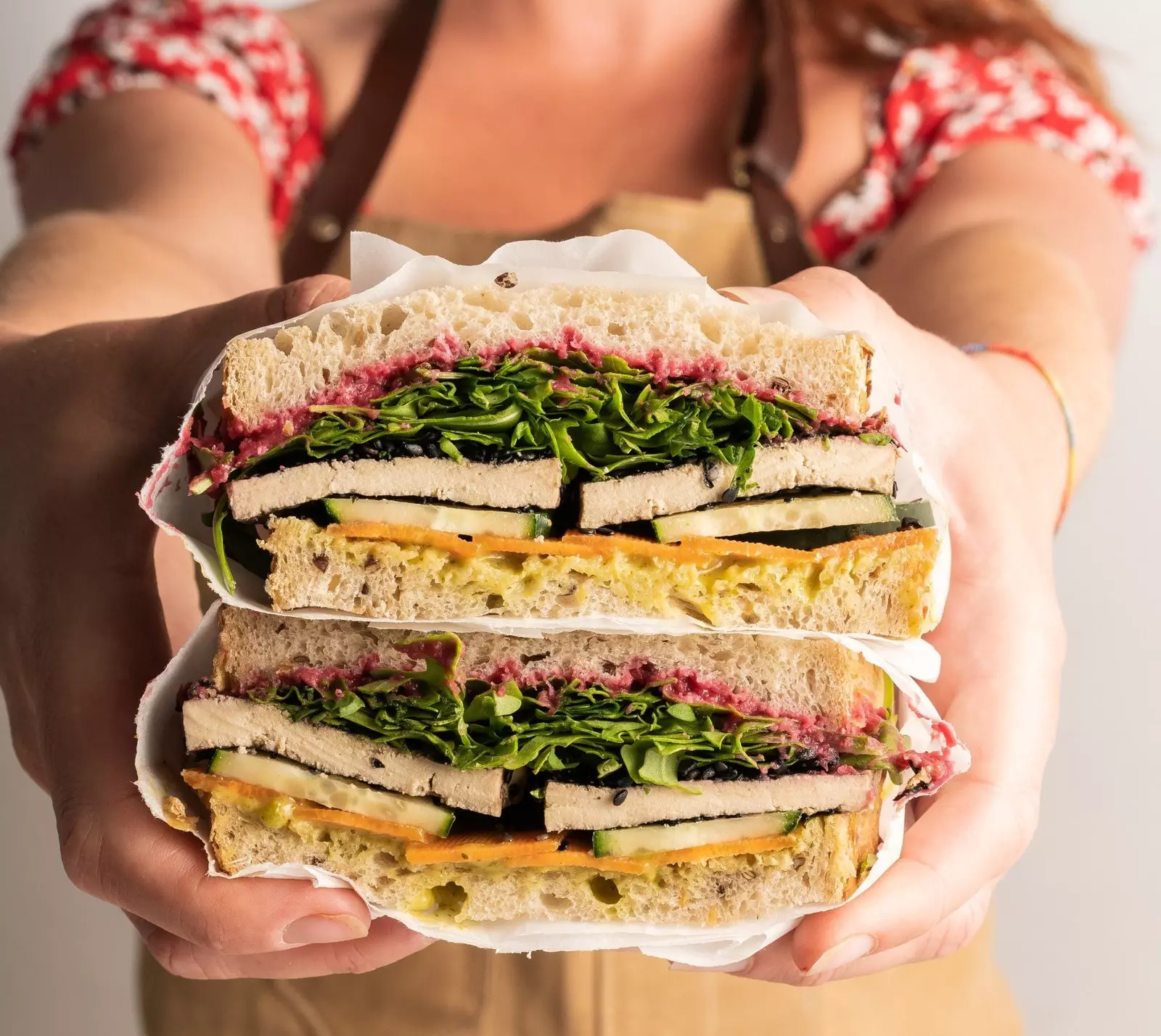 Dirty Vegans unwiderstehliche vegane Sandwich-Lieferung