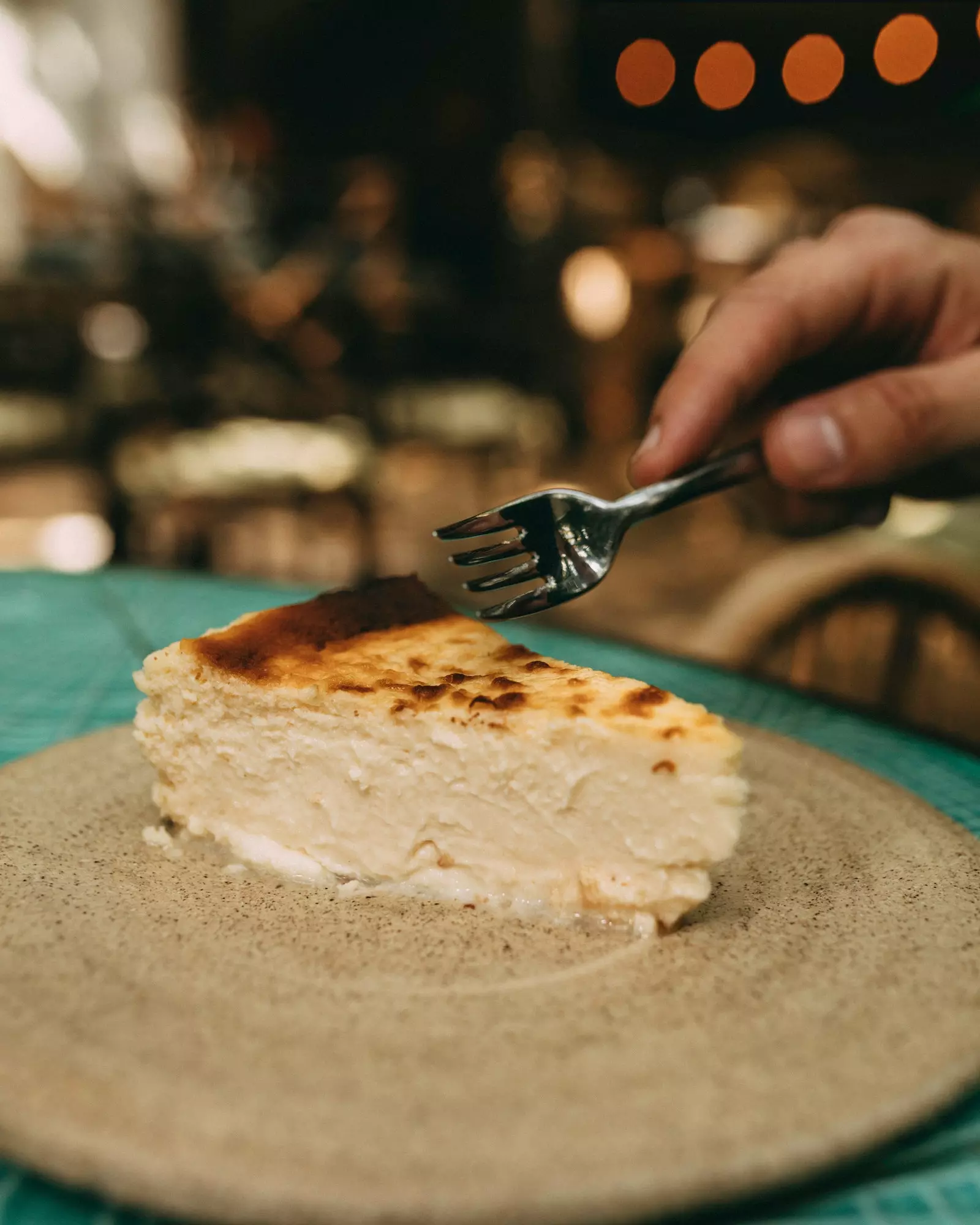 Gâteau au fromage Voltereta. bienvenue à manhattan