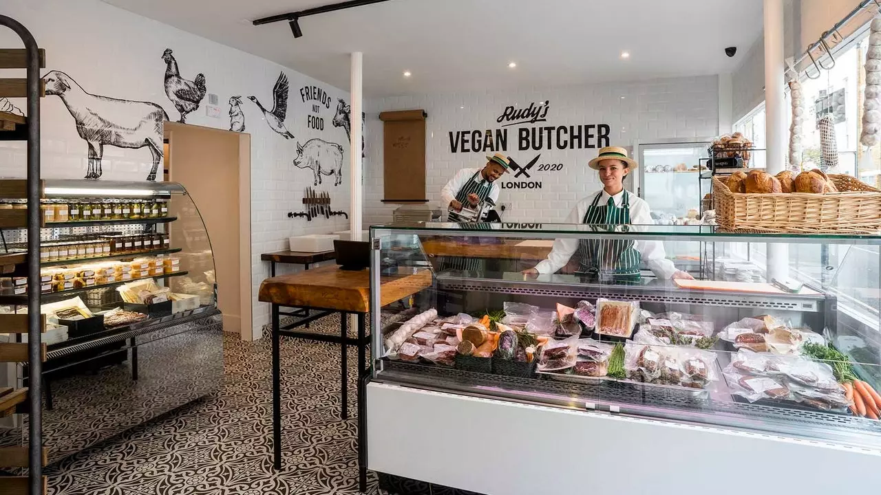 Open the first vegan butcher shop in London, and sell it all in one day!