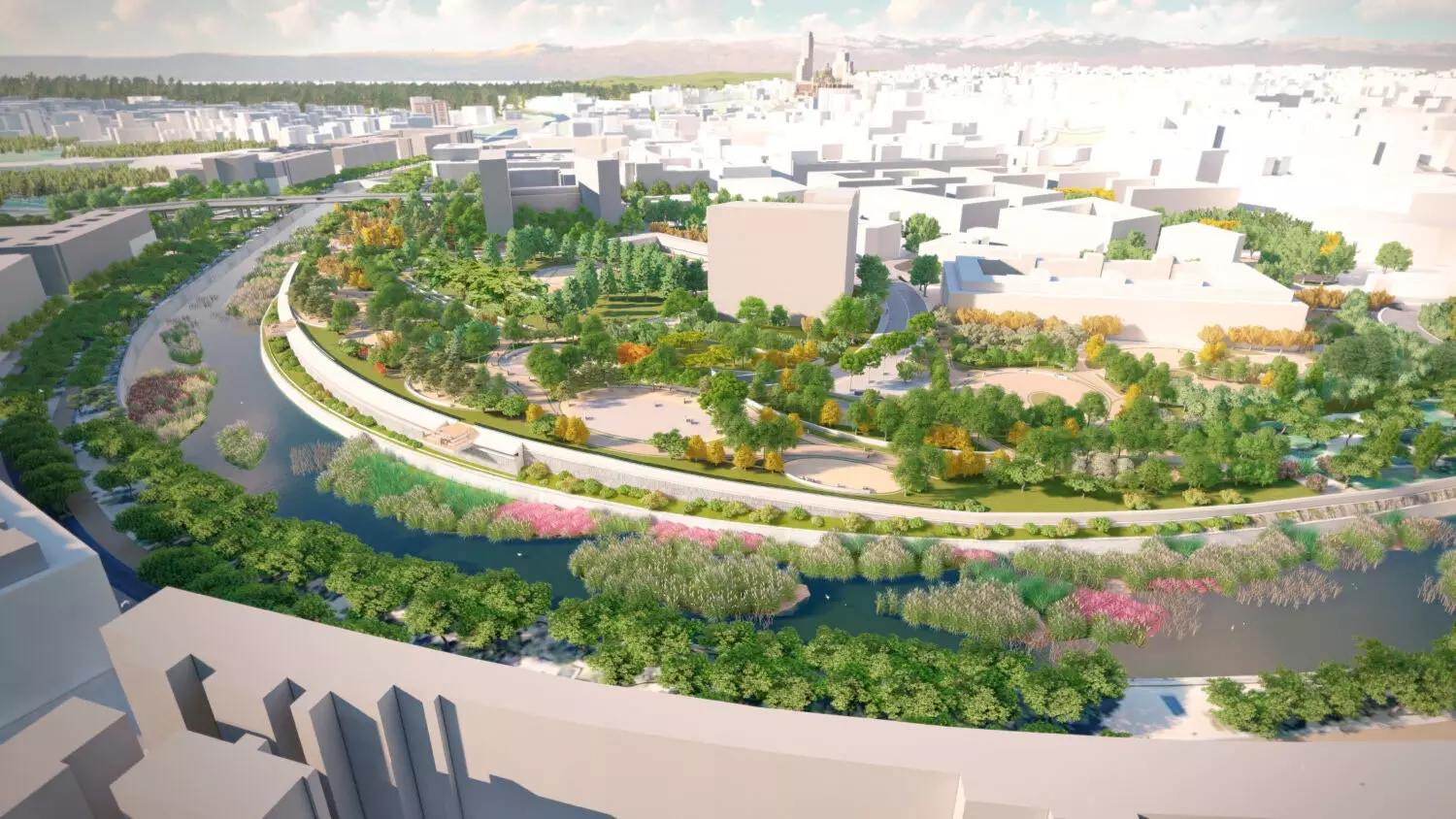 Render rezultat del Madrid Río