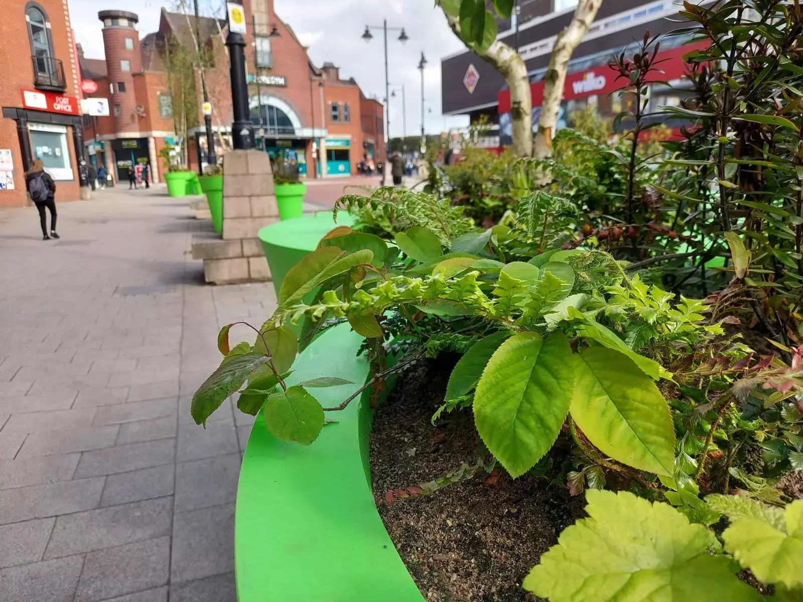 The aim of the town hall was to create a vibrant space