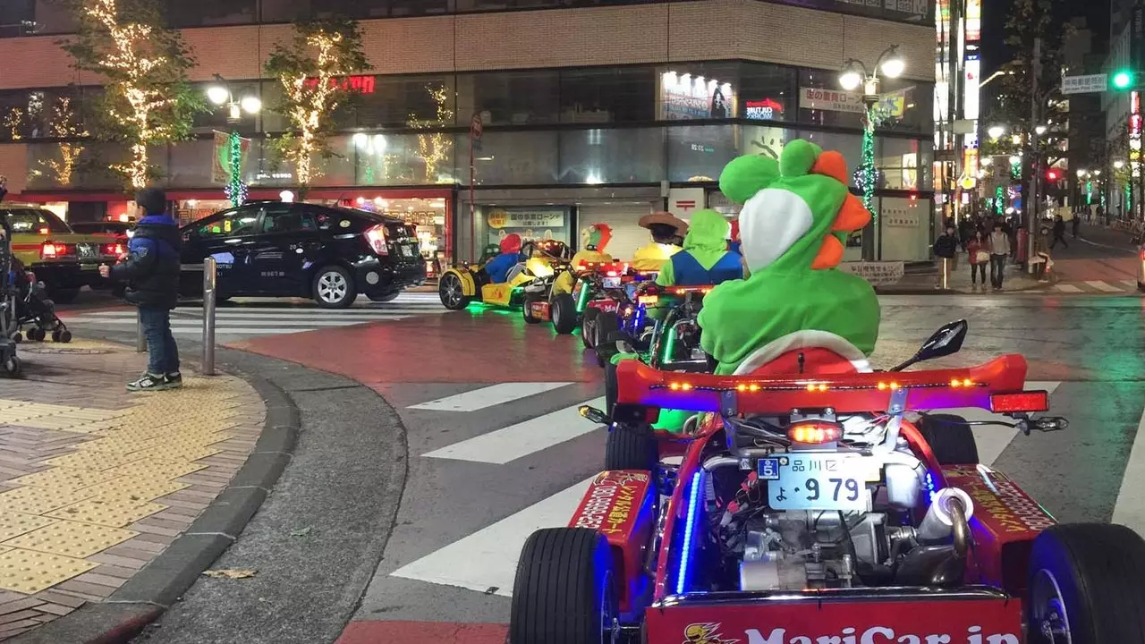 איצט איר קענען ריקריייט 'Mario Kart' ... אויף די גאסן פון טאָקיאָ!