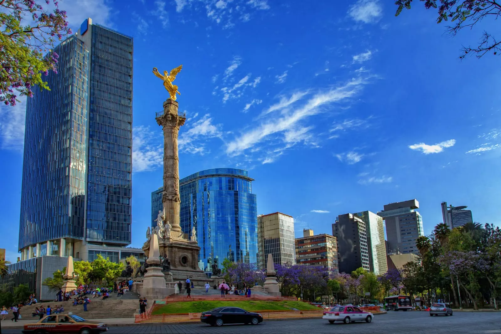 The Angel of Independence of CDMX.