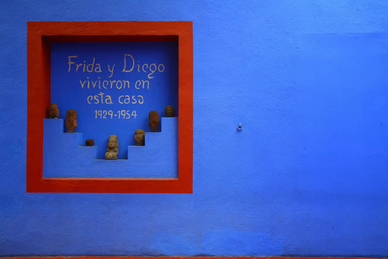 Frida Kahlo's Blue House in Coyacn.