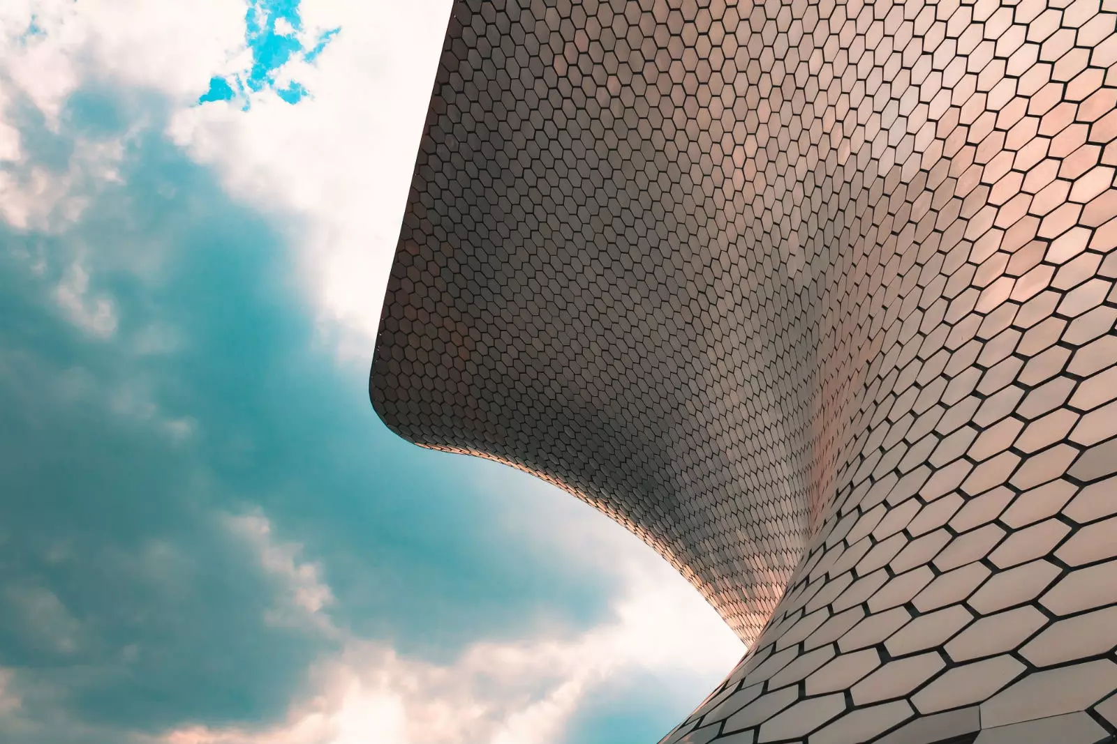 Das Soumaya-Museum von Mexiko in Polanco.