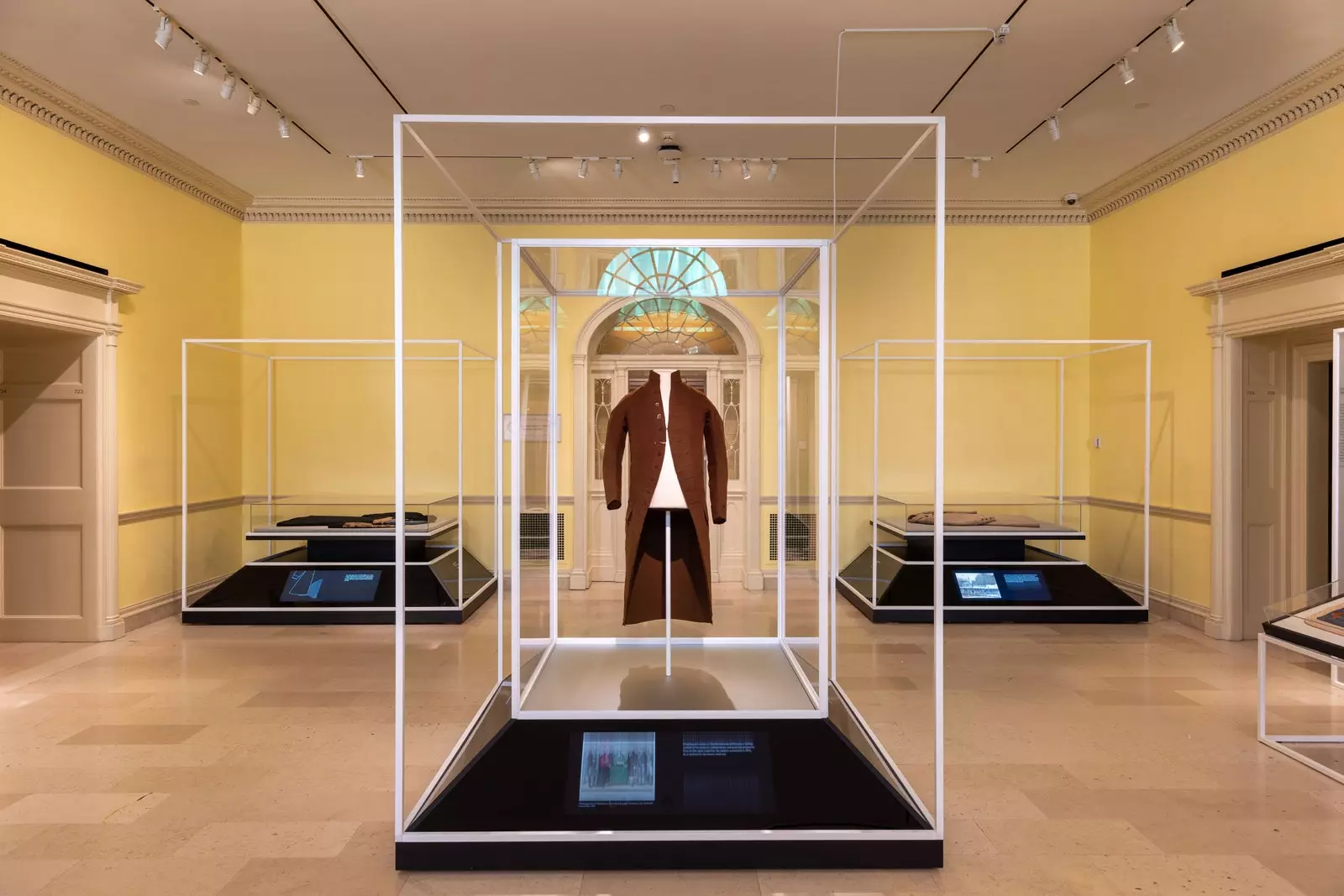 Brown wool coat from George Washington Case Study Gallery 723.