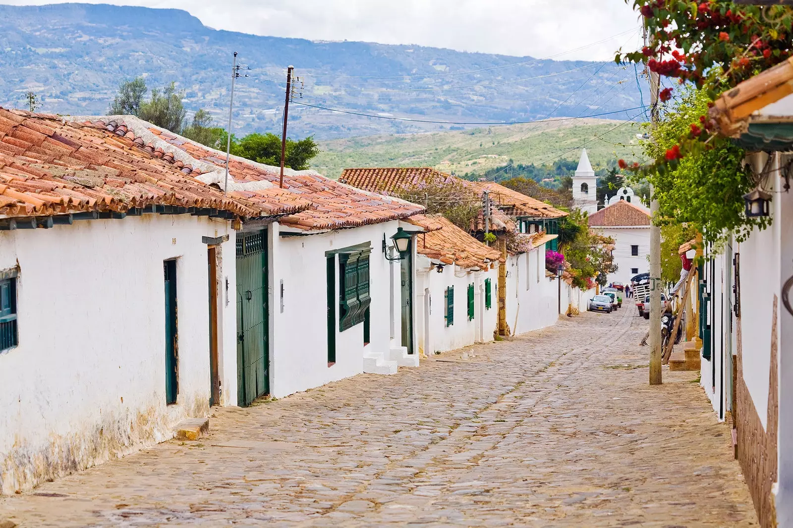 Villa de Leyva pesona sejarah interior Kolombia