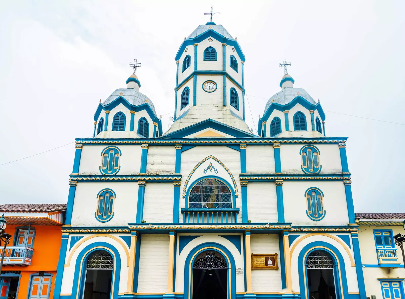 Le temple de Marie Immaculée à Filandia