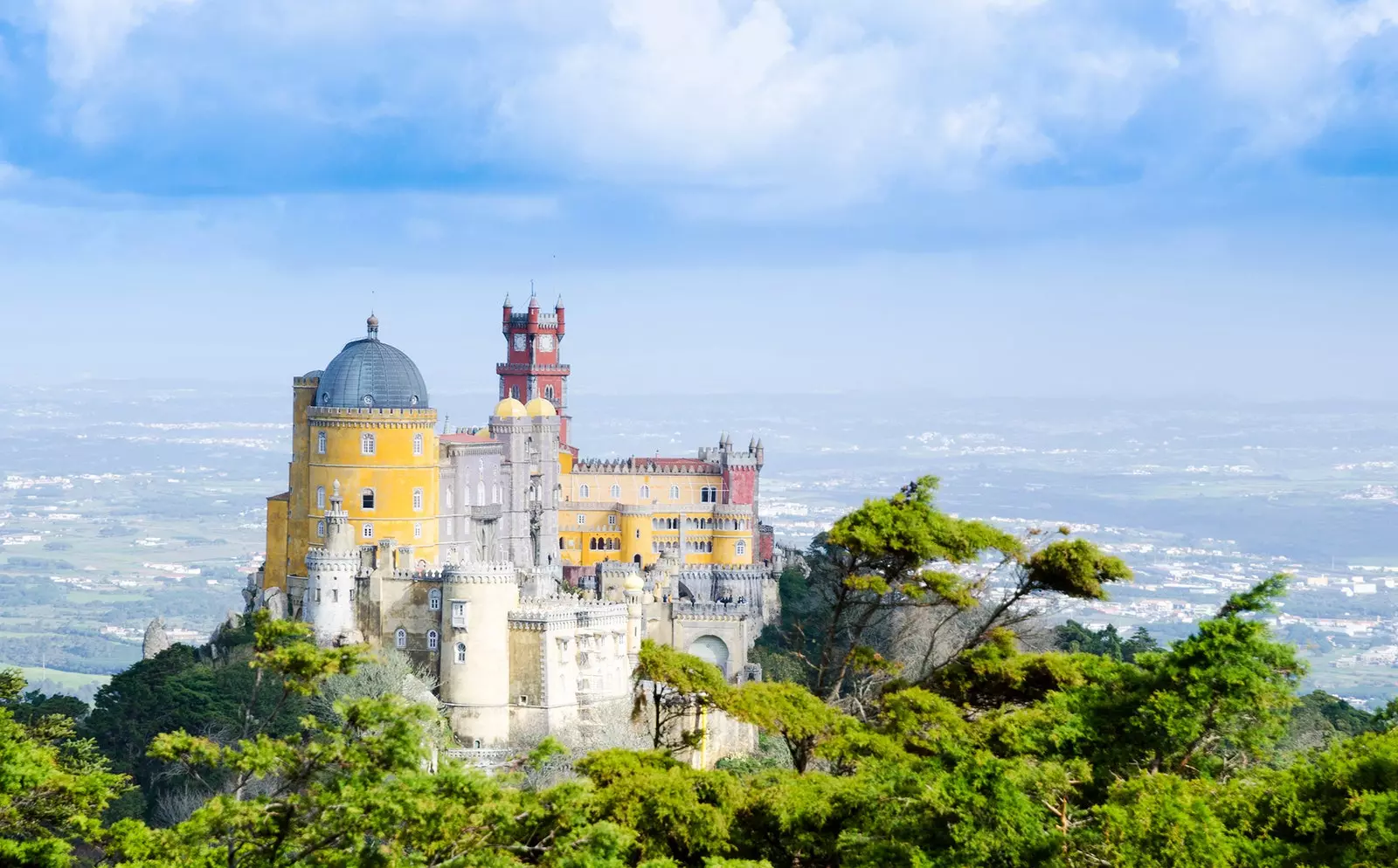 Estoril Sintra dan Cascais segitiga sejarah fantasi dan landskap di pantai Lisbon