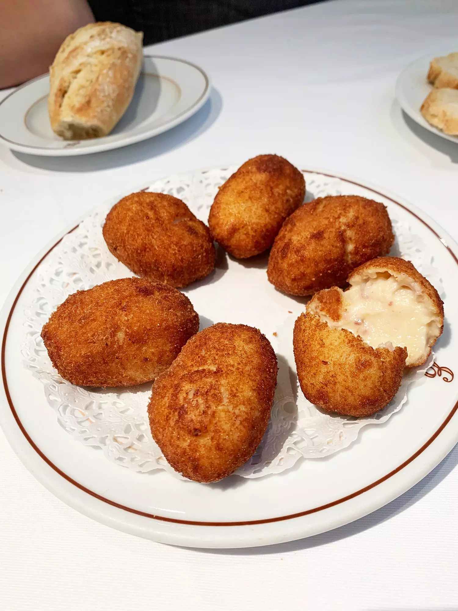 Kroketi s šunko po tradiciji Echaurren