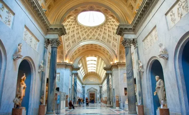 A corridor of the Vatican Museums