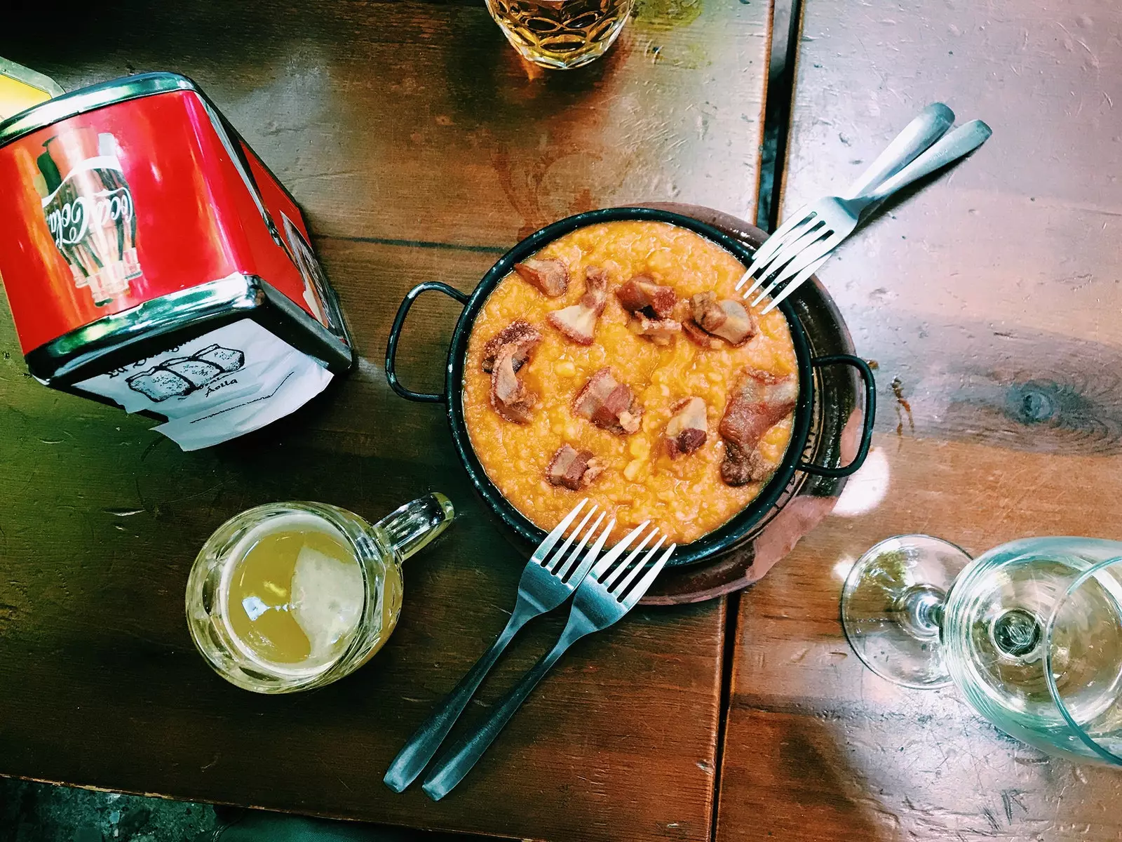 Pommes de terre sautées de La Bodeguilla à Piedralaves