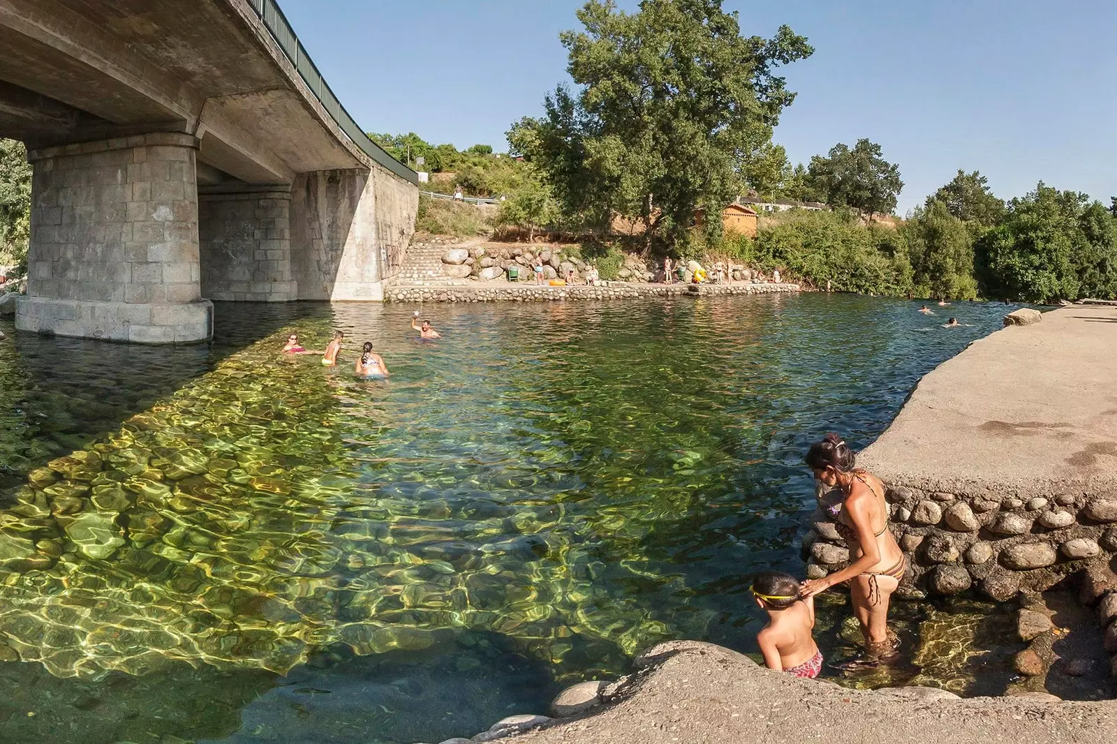 La Verada şirin su hamamları