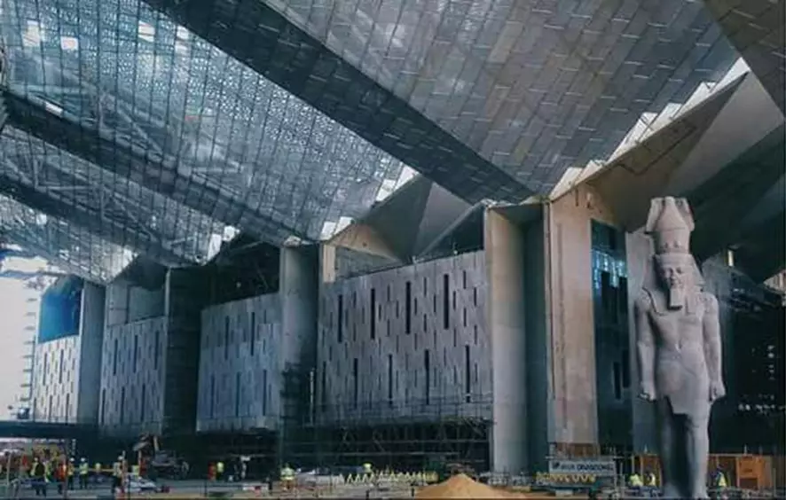 Így néz ki belülről a Grand Egyptian Museum