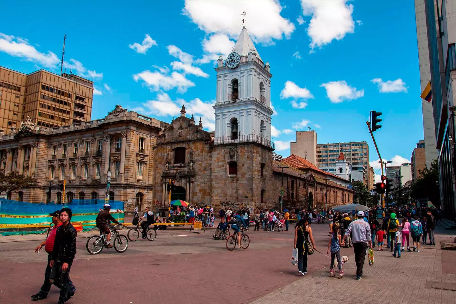 Domenica senza auto a Bogotá Ciclovia