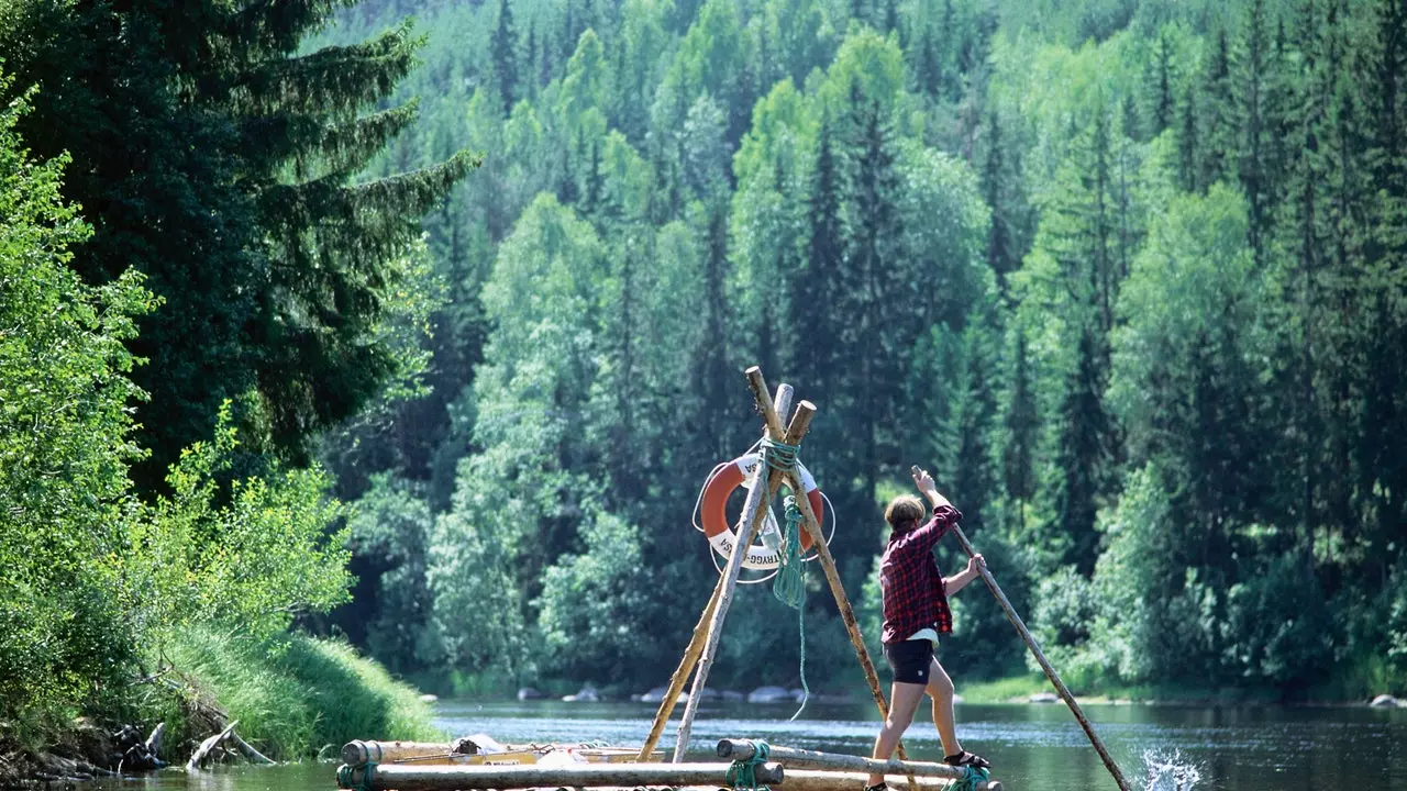 Värmland, sen noci svatojánské ve Švédsku