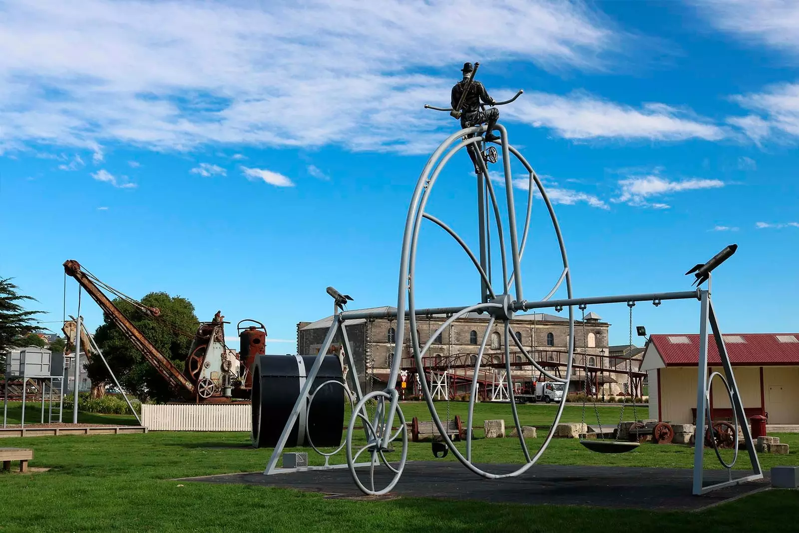 oamaru'daki steampunk parkı