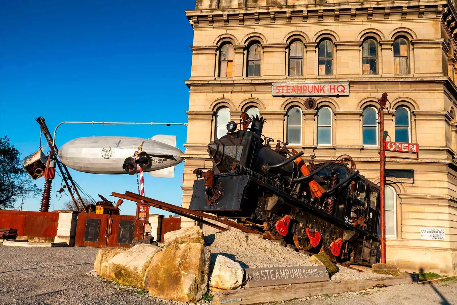 mużew steampunk oamaru