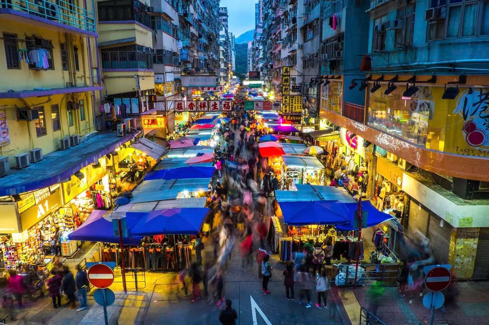 mongkok در kowloon