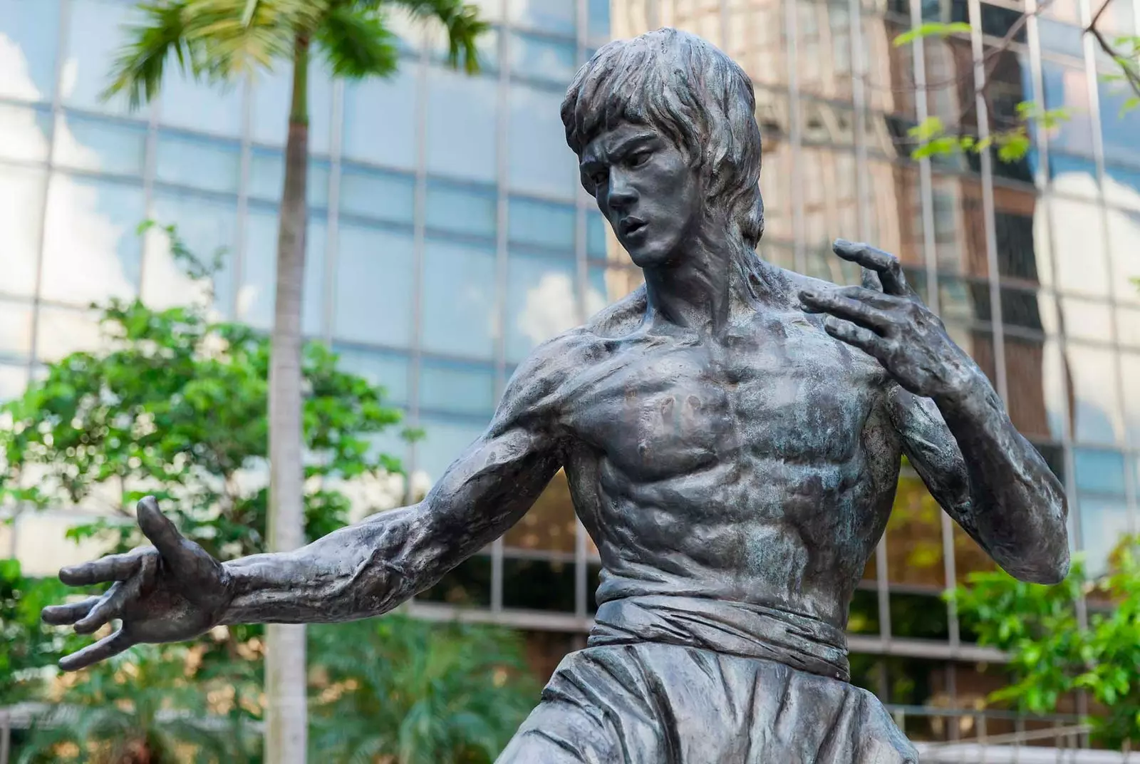 statua di Bruce Lee