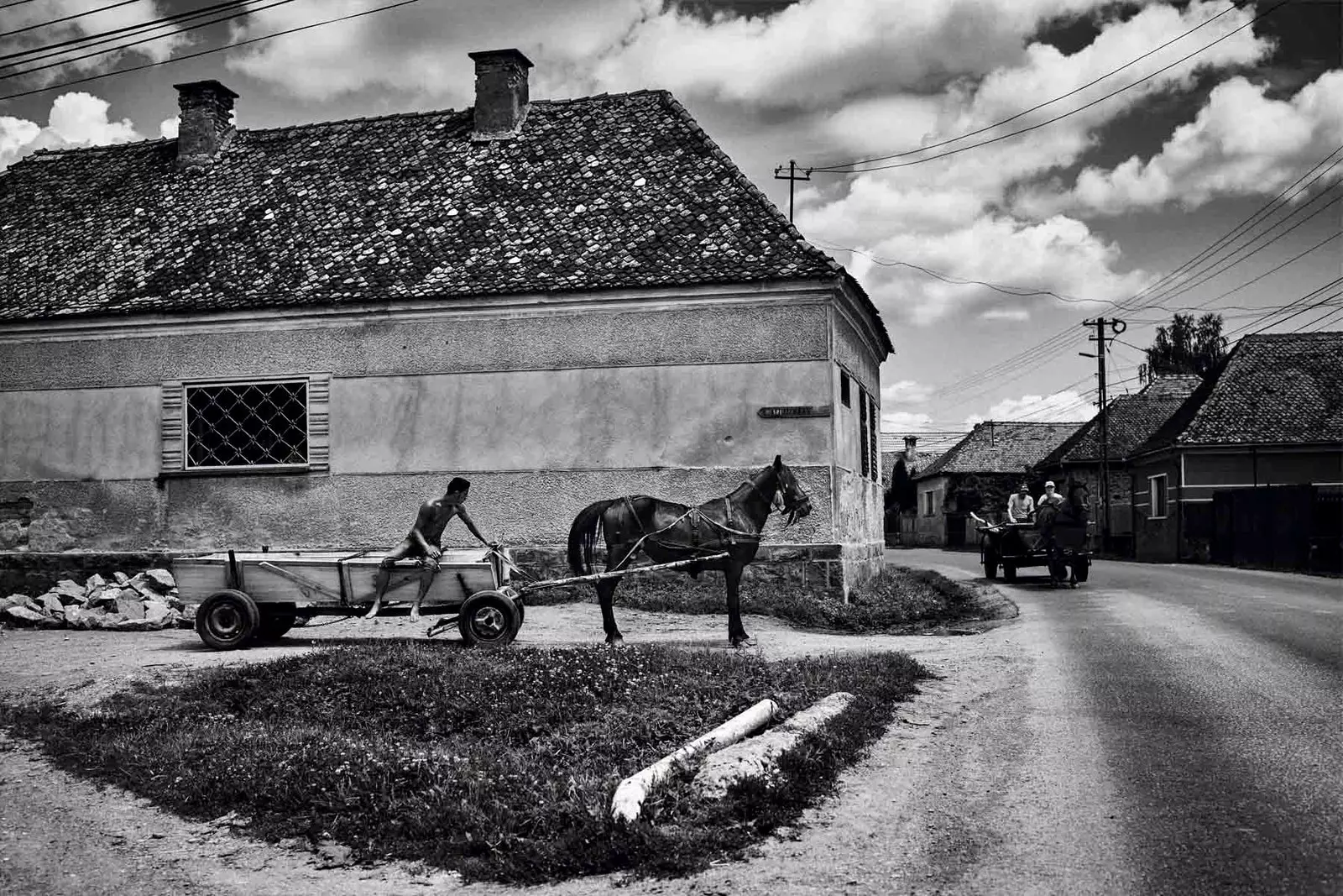 Carros de boi em Zlanpatak