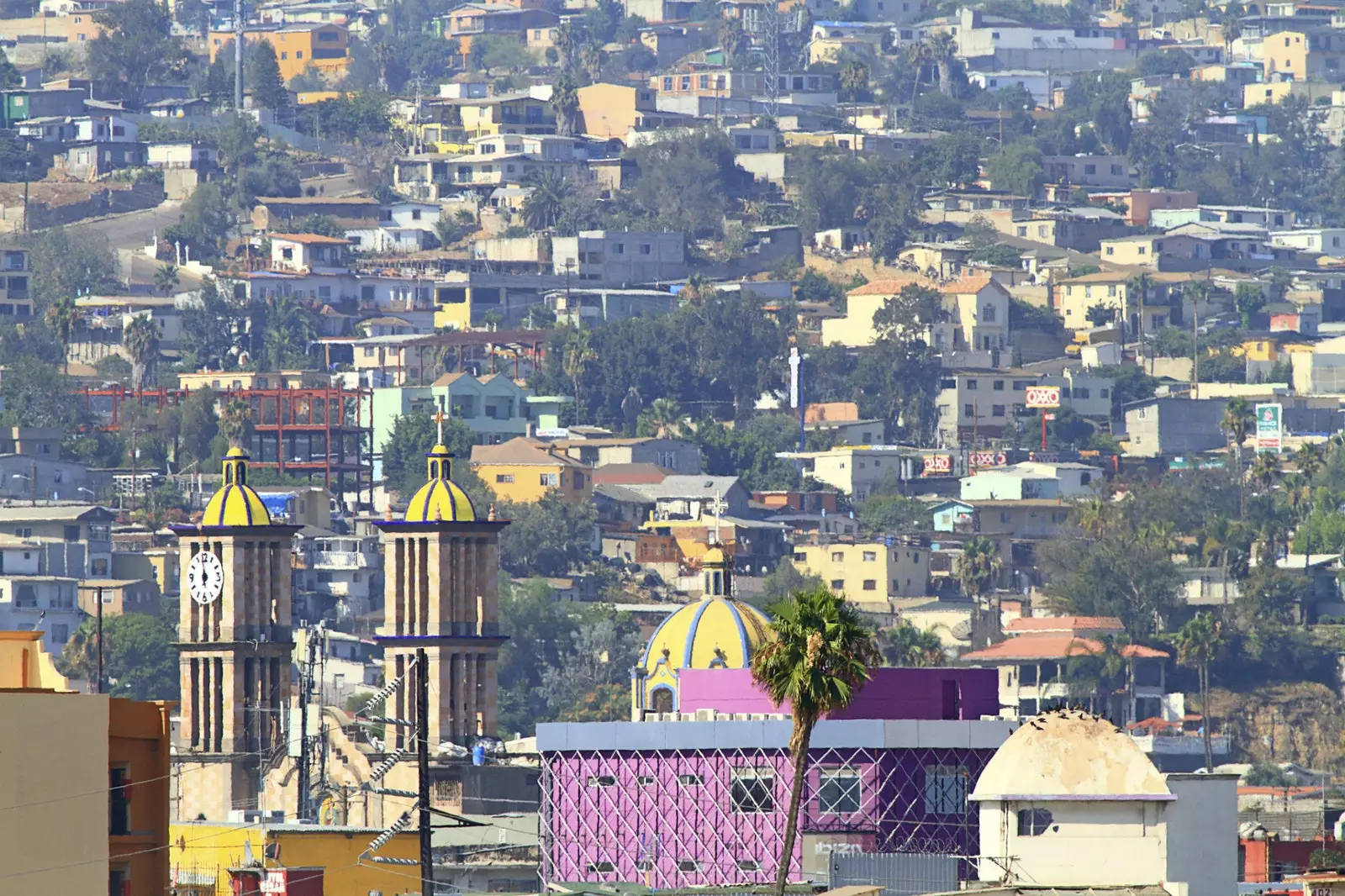 Cathédrale Notre-Dame de Guadalupe à Tijuana au Mexique.