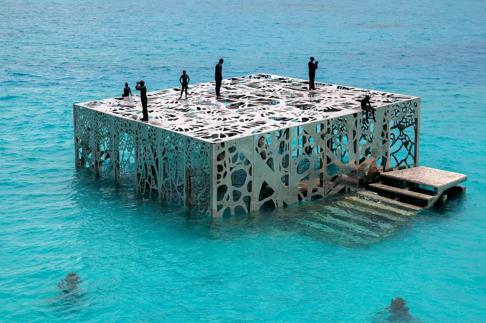 Views of the Coralarium from the air