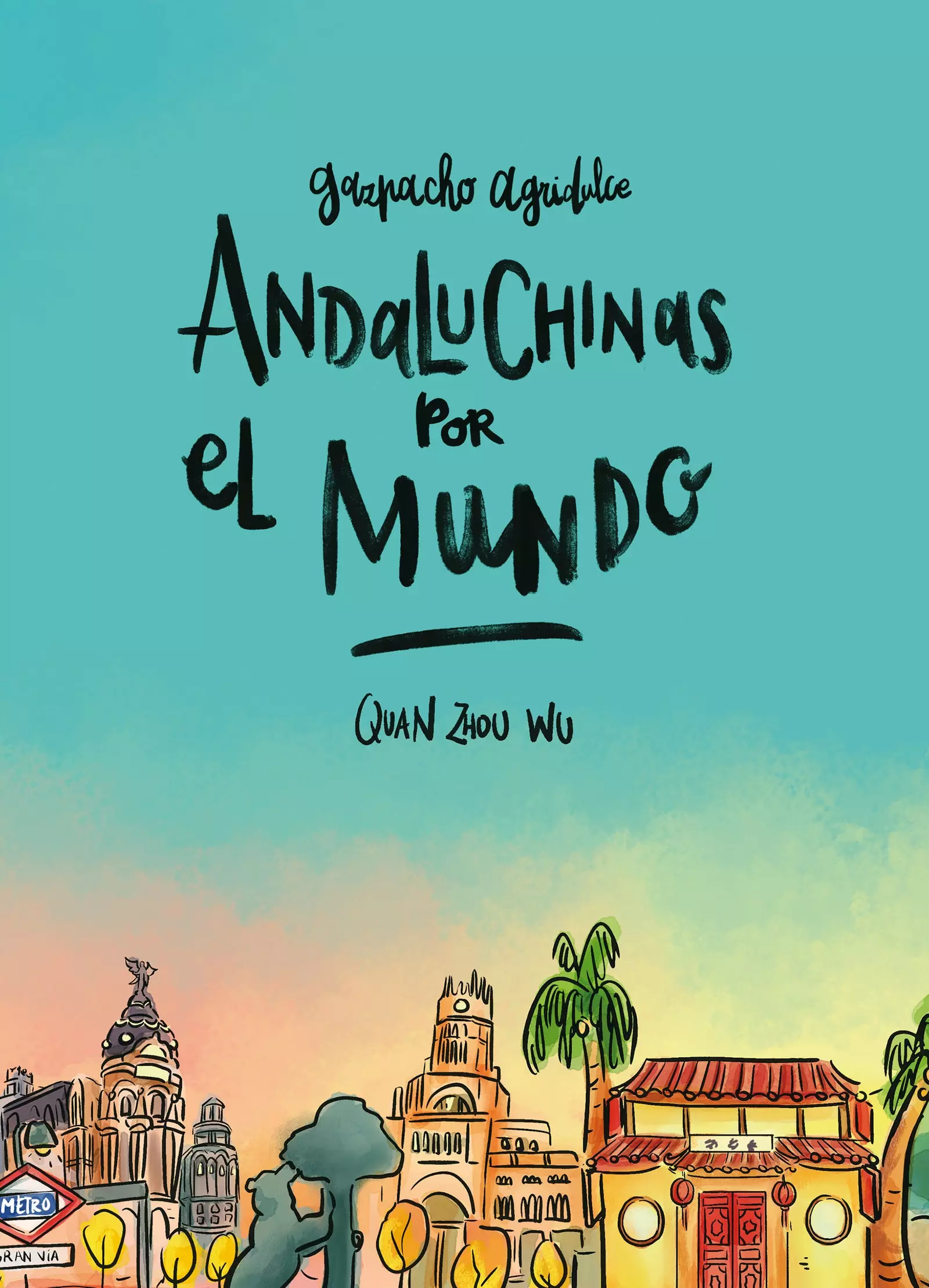 'Andaluchinas around the world' tegneserien, der bryder stereotyper om den kinesiske befolkning i Spanien