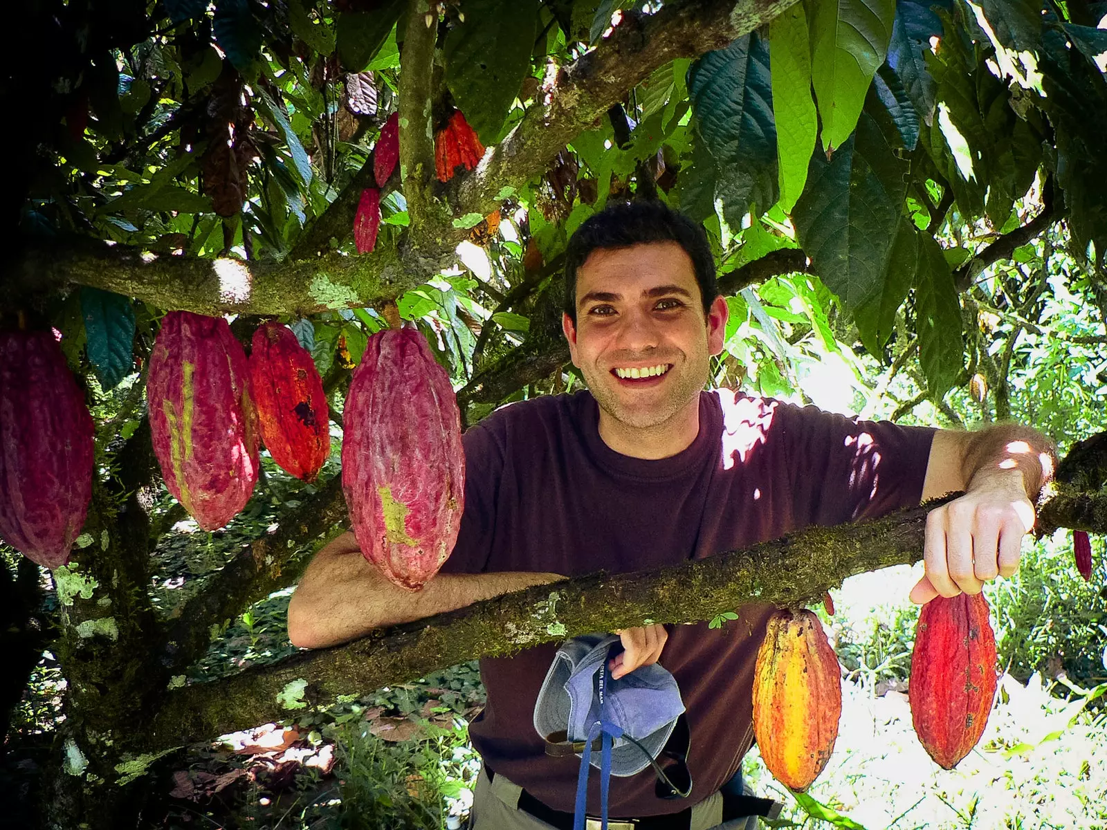 George Soriano ee vun deenen responsabel fir Chocolate Sibú.