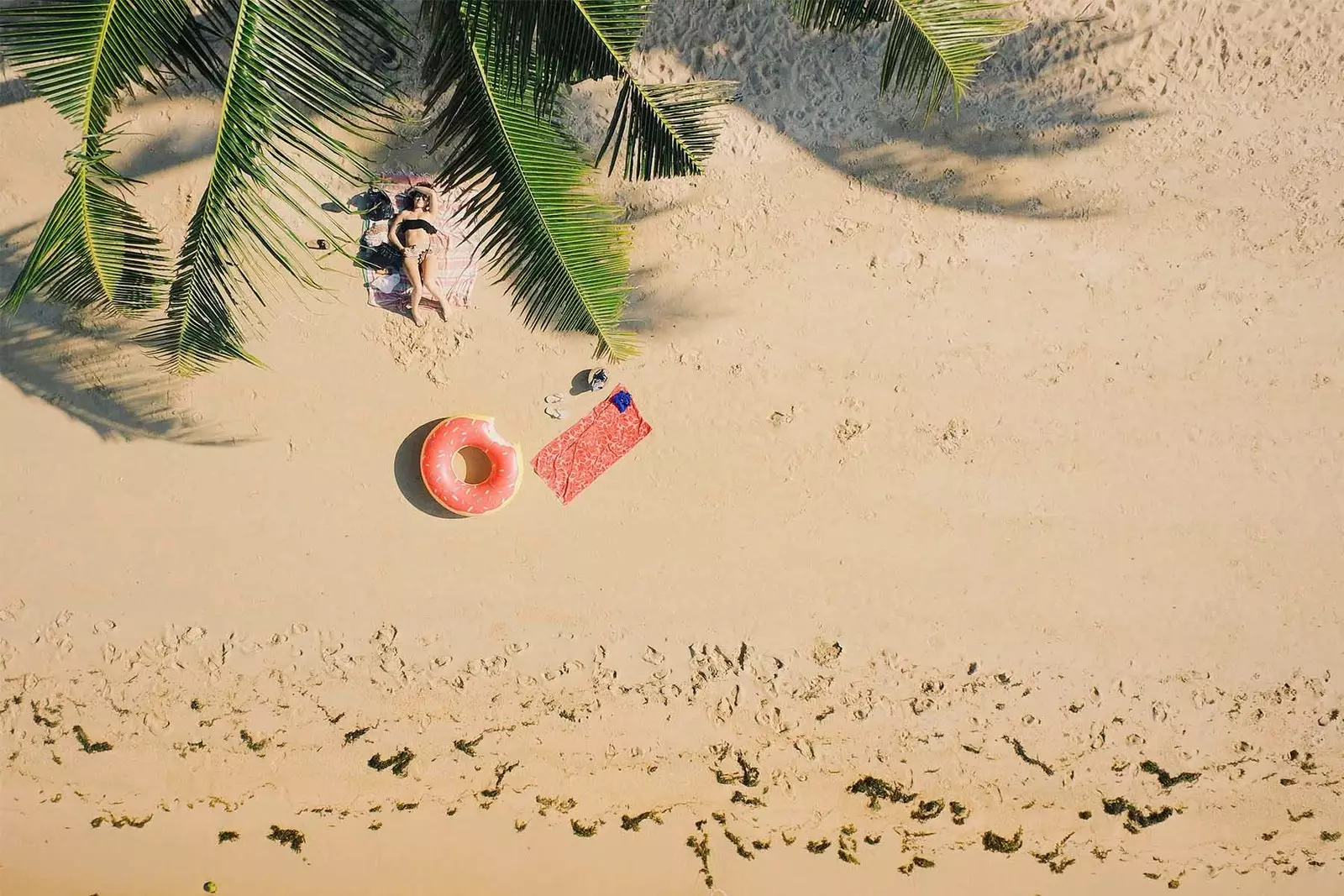 girl on the beach