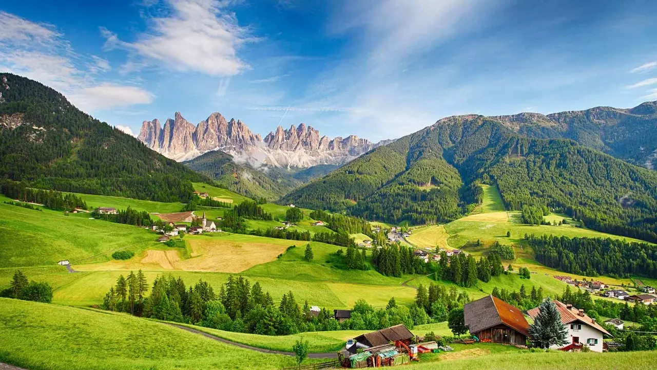 Dolomitet janë gjithashtu për verë