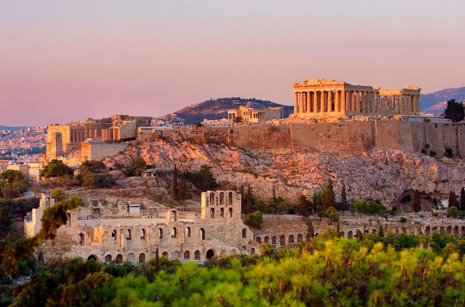 Akropolis i Athen, Hellas