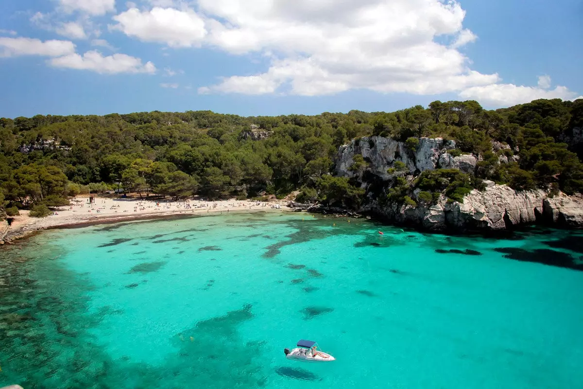 Uvala Mitjana Menorca.