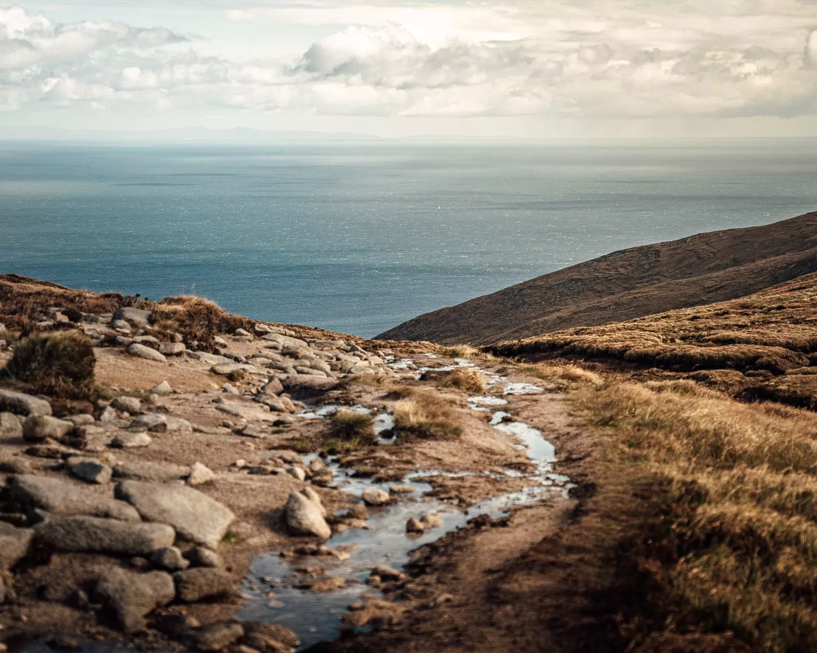 Die Mourne-Berge.