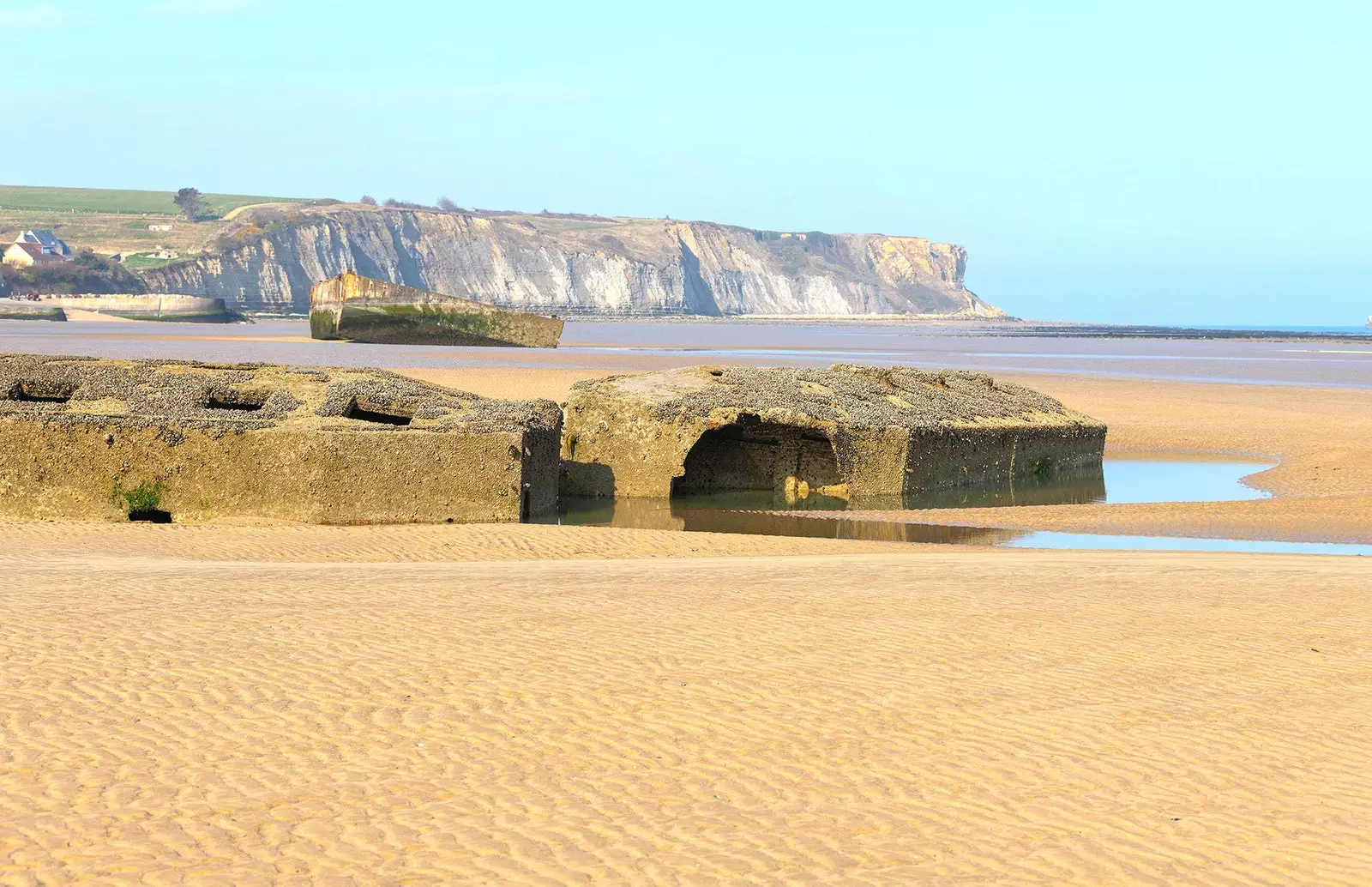 Besicht d'Normandie Landungstränn