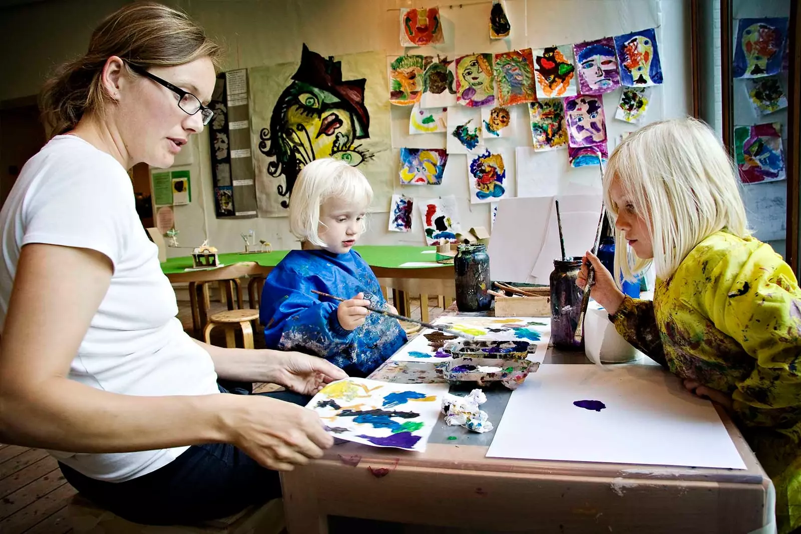 At the Louisana, the youngest will explore their inner artist