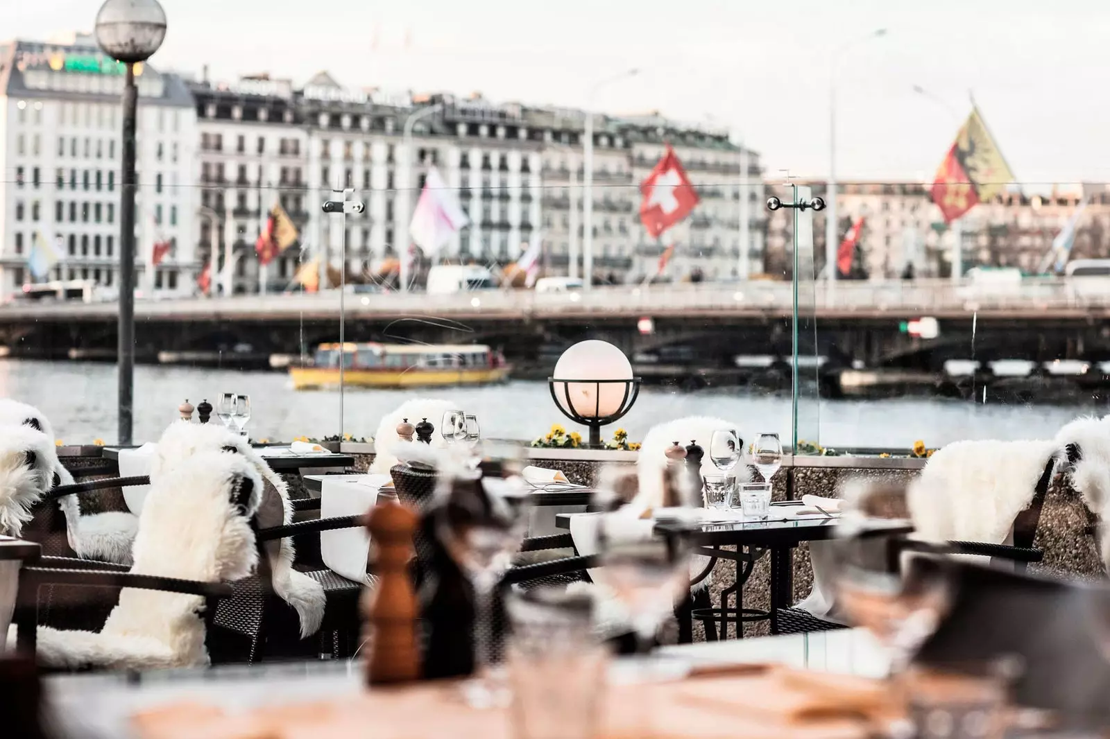 Terrasse du restaurant Le Lacustre