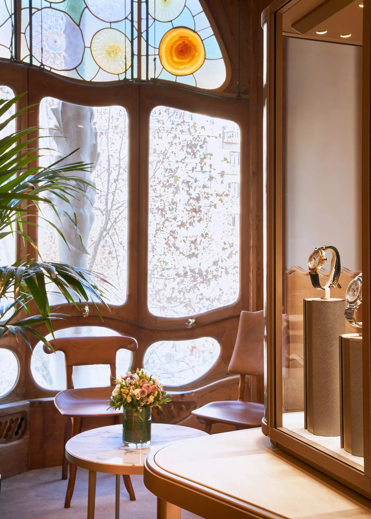 Boutique Cartier effimera f'Casa Batlló