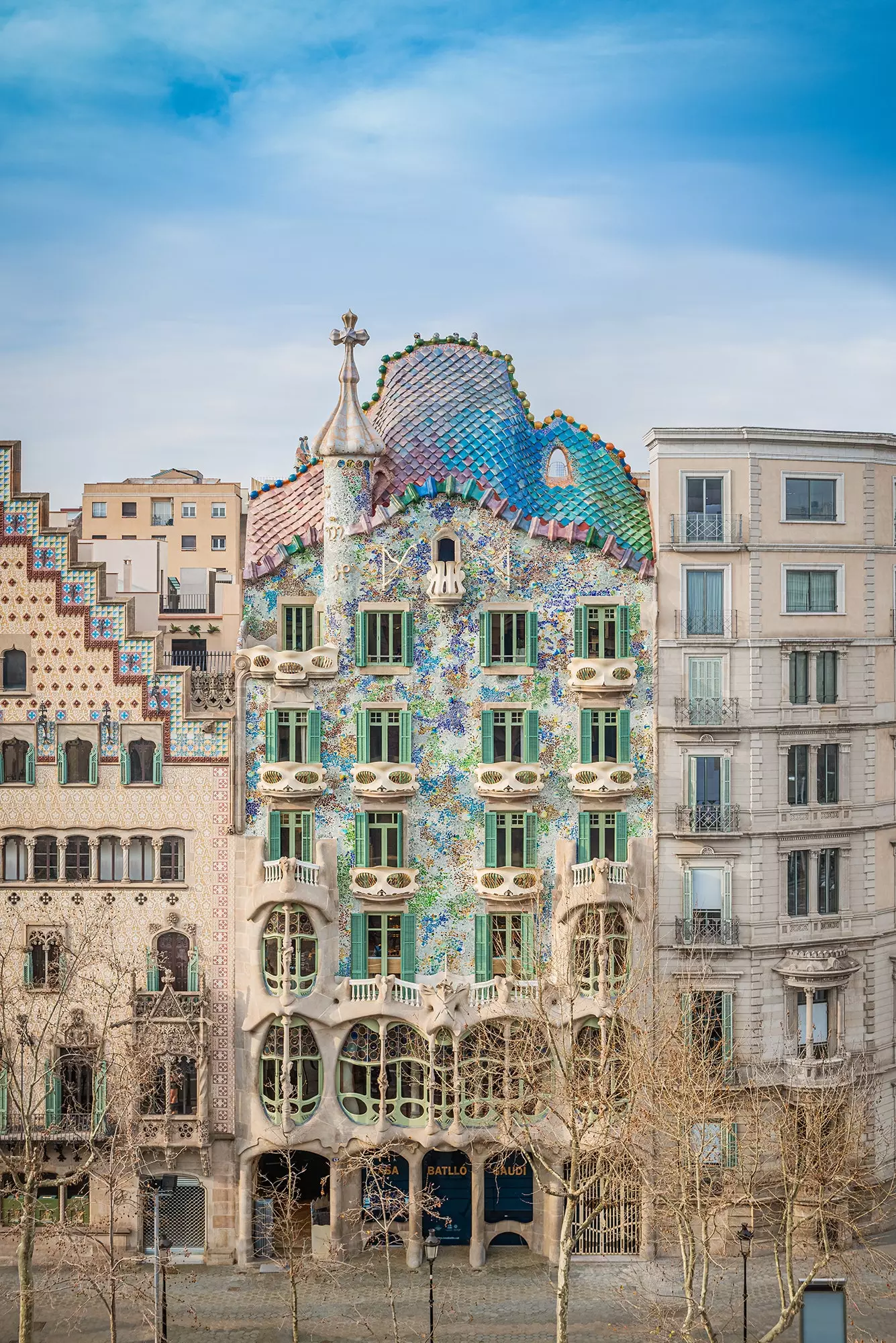 Efemeryczny butik Cartier w Casa Batlló