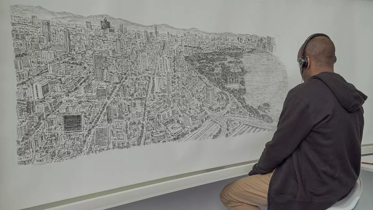 Stephen Wiltshire, de kunstenaar die steden na een enkele blik herschept