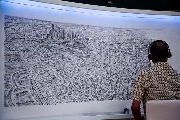 Stephen Wiltshire listamaðurinn sem endurskapar borgir eftir eina sýn