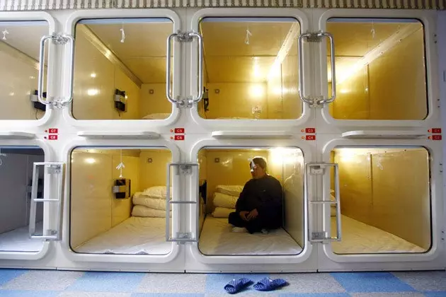 capsulehotel in Shanghai